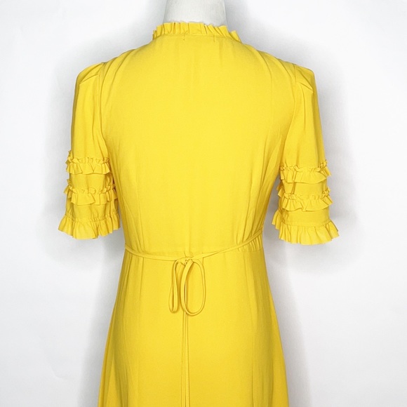Farrow Melu Wrap Dress Marigold (S) - Picture 7 of 10